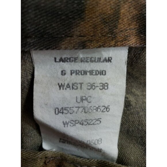 Liberty Mens Large Camo Cargo Hunting Pants Adjustable Hem - Picture 8 of 10